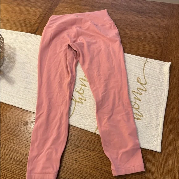 Lululemon align 25” leggings pink women’s size 10 - Picture 7 of 9